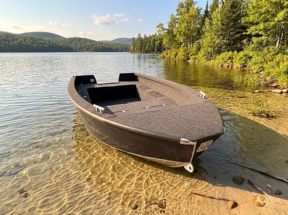 Scandica 420 ALU beg 2024 med mjuk matta i fiske sol och bad