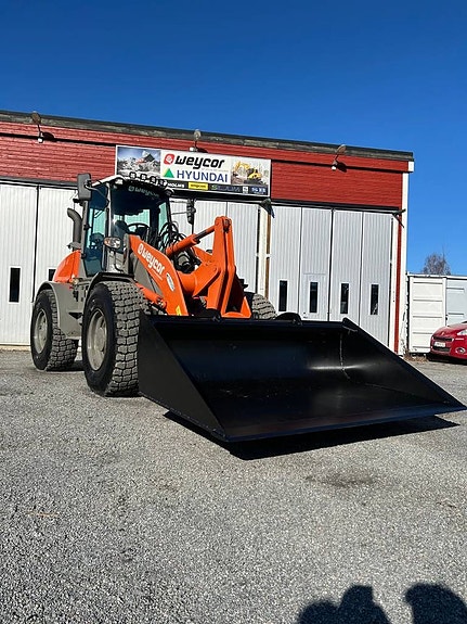 BEG Weycor 580 - Vikt 9800 kg   Plan Hyd. Gaffel