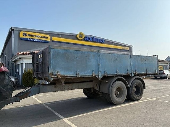 Tippkärra Boggi m tvillinghjul, ca. 15 kubik