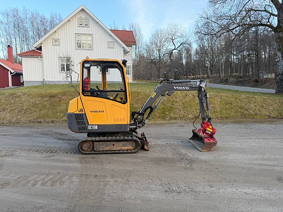 Volvo EC15B XTV Minigrävare Vikt 1720kg