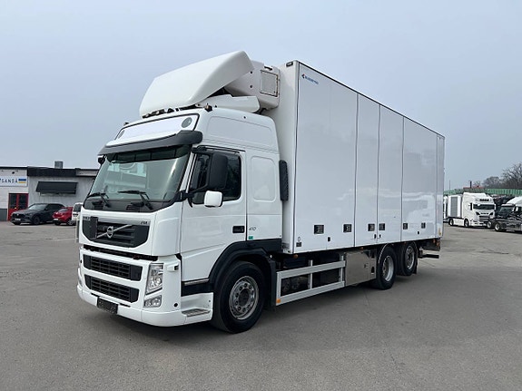 Volvo FM 410 6x2 Kylbil / Frysbil, 2-Zons & Bussbygg Skåp