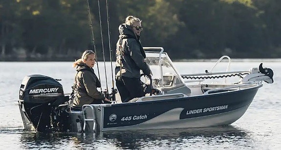KAMPANJ Linder Sporteman 445 Catch, Mercury F30 ELPT