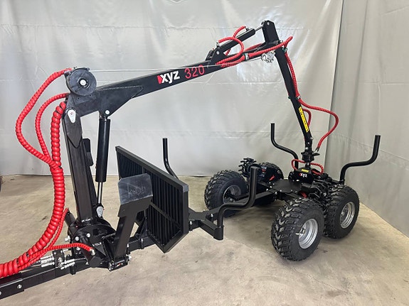 Kranvagn fyrhjuling ATV Xyz320