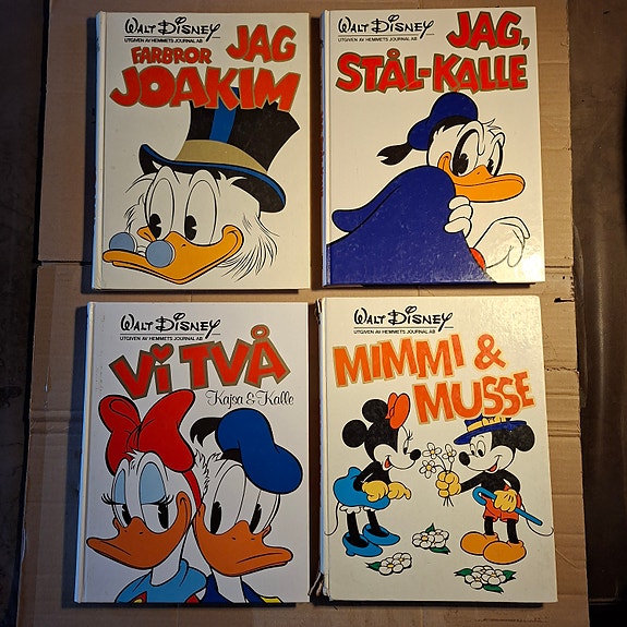 Stora Disney Böcker - Alla för 375kr.