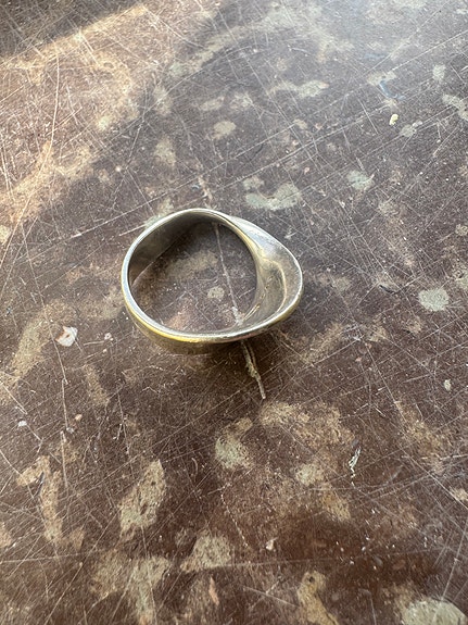 Georg Jensen, ring i sterling silver, design: Torun Bülow-Hübe