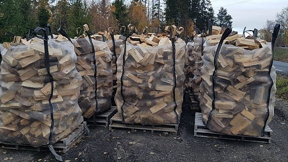 Vedsäckar 40L-1,5 Kubik