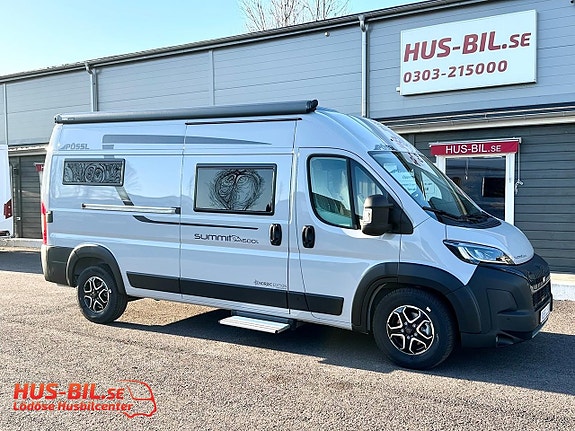 Pössl Summit 600 Shine L / Nordic Edition / 180hk / Långbädd / Litium / Solpa