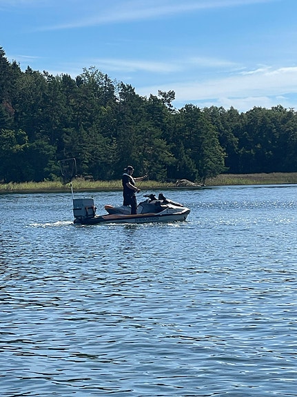 SeaDoo Fish PRO Trophy 170 -22 X 2 med dubbeltrailer 8 of 10