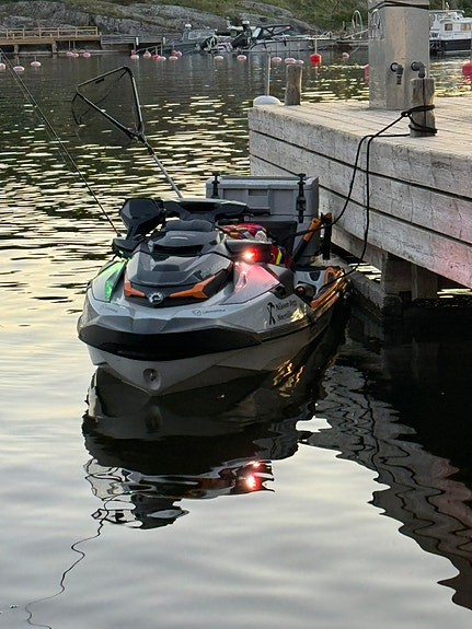 SeaDoo Fish PRO Trophy 170 -22 X 2 med dubbeltrailer 7 of 10