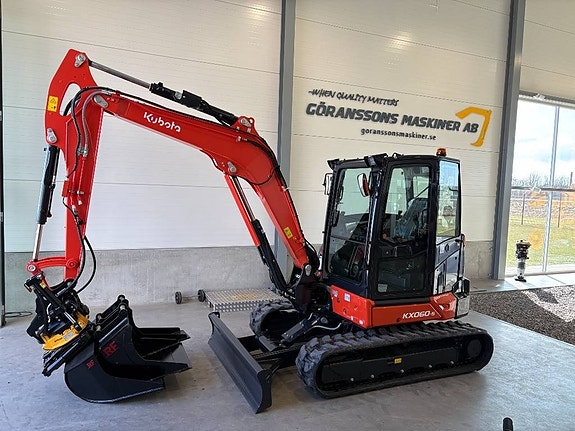 Kubota KX060 för omgående leverans!