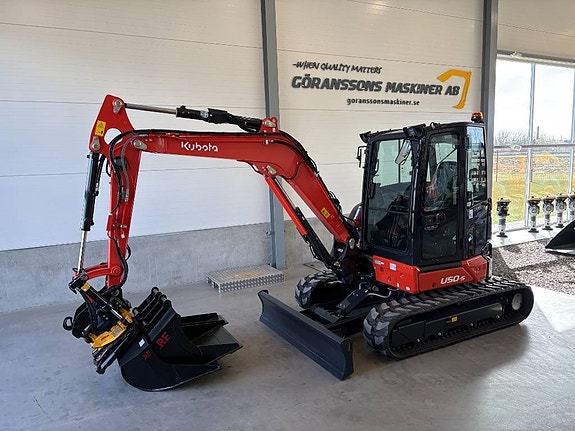 Kubota U50-5 för omgående leverans!
