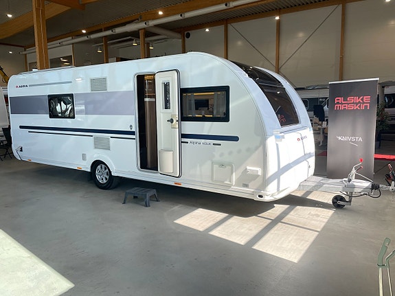 Adria Alpina 663 UK / Barnkammare / ALDE / Förtält / AC / 7 bäddar / 2395kr