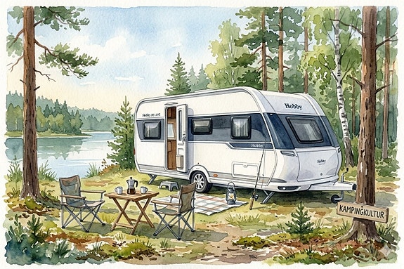 Hobby 460 LU De Luxe 1300kg