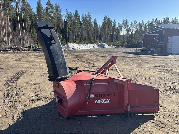 Westbjörn V-2350 Snöslunga med K-axel