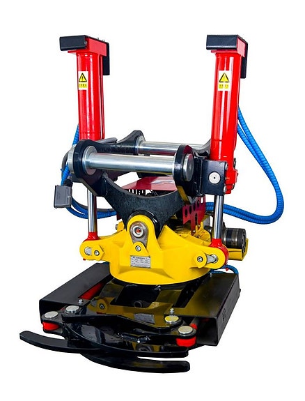 Ny! Tiltrotator 6–9 ton med gripkassett-mycket prisvärd