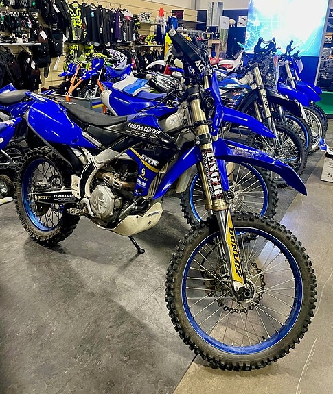 Yamaha YZ450F E-REG ombyggd WR450F enduro reggad 150 tim
