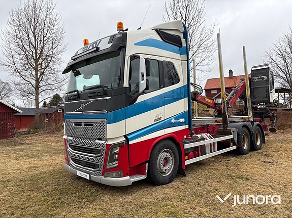Timmerbil med släp - Volvo, FH16