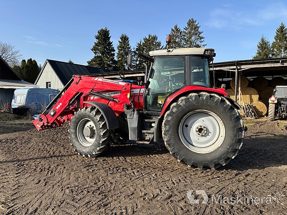 Traktor Massey Ferguson 6480 Dyna 6 + Frontlastare 8 of 27