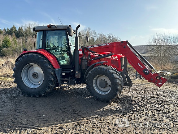 Traktor Massey Ferguson 6480 Dyna 6 + Frontlastare 4 of 27