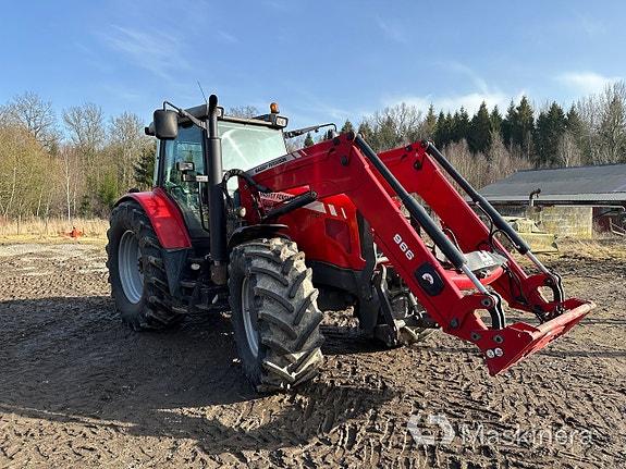 Traktor Massey Ferguson 6480 Dyna 6 + Frontlastare 3 of 27