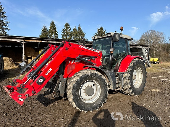 Traktor Massey Ferguson 6480 Dyna 6 + Frontlastare