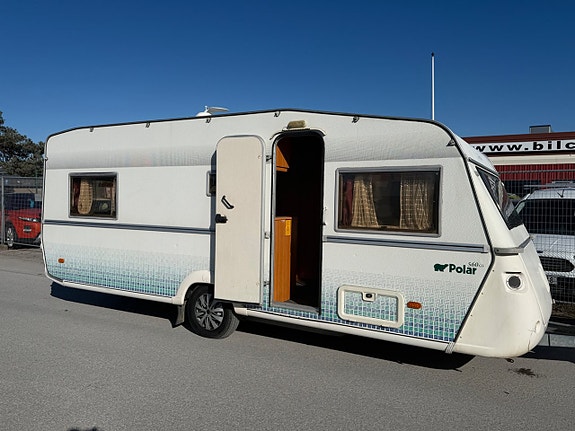 Polar 560 GS Förtält Jättefin prisvärd husvagn!