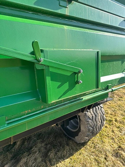 Spannmålsvagn 12 ton, 15 m³, kapell ingår, i lager 6 of 6