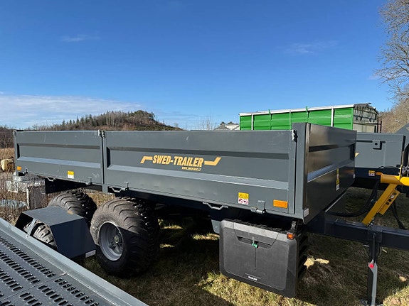 Tippvagn 8 ton med fällbara sidor, Dropside,  i lager 6 of 7