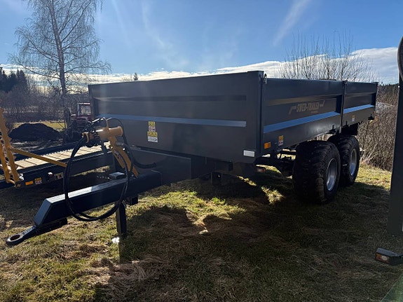 Tippvagn 8 ton med fällbara sidor, Dropside,  i lager 5 of 7
