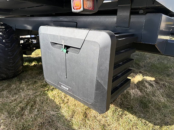 Tippvagn 8 ton med fällbara sidor, Dropside,  i lager 4 of 7