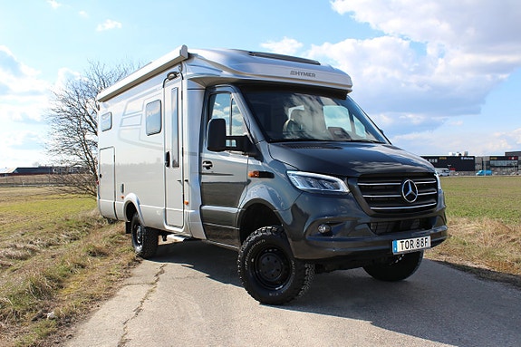 Hymer ML-T 580 Mercedes 4x4 190HK Automat! Endast 750 mil! Långbäddar & Stort garage! 6,98m!