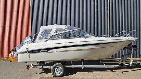 Yamarin 56 BR  -16 Yamaha  F115 BETL end 91 tim NU inkl vagn
