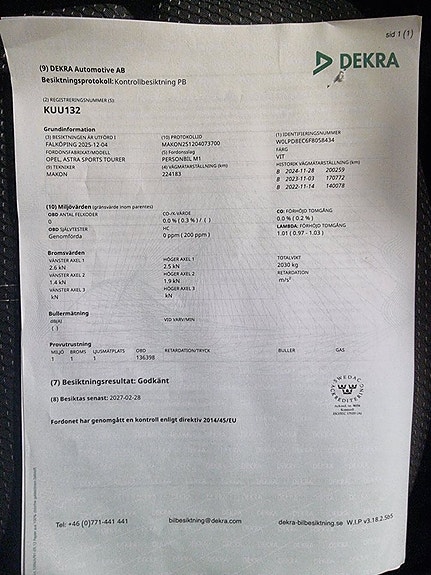 Opel Astra 21 of 21