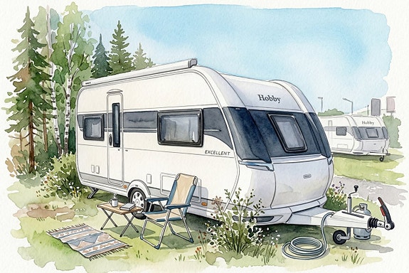 Hobby 495 UFe Excellent - Uttagen 2023