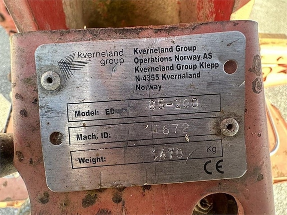 Kverneland ED 13 of 14