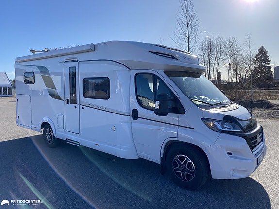 Hobby Optima De Luxe T75 HGE *Hydrauliska stödben / Solpanel mm *