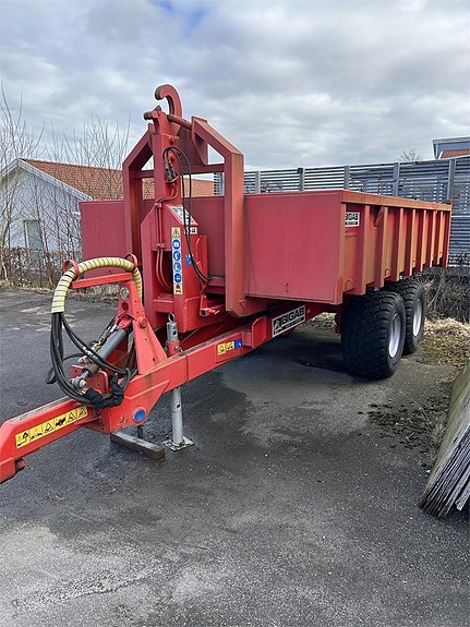 Bigab 10-14 VÄXLARVAGN MED FLAK