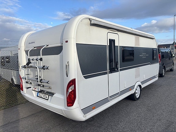 Hobby 560 KMFe Excellent Barnkammare Mover Markis Cykelställ 13 of 14