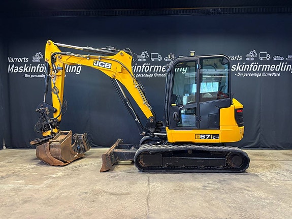 JCB 67 C-1 / CENTRALSMÖRJNING / REDSKAP