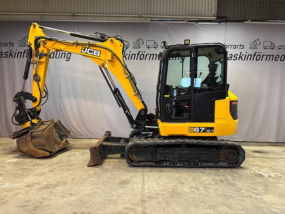 JCB 67 C-1 / CENTRALSMÖRJNING / REDSKAP