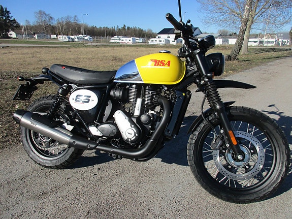 BSA Scrambler 650 Victor Yellow