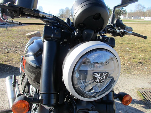 BSA Bantam 350 Barrel black – Union Jack tank 5 of 5