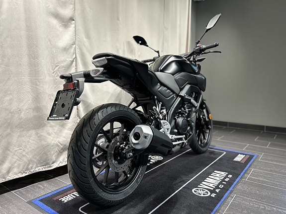 Yamaha MT125/Räntekampanj 3,45%/Tech Black/Omgående leverans! 4 of 5