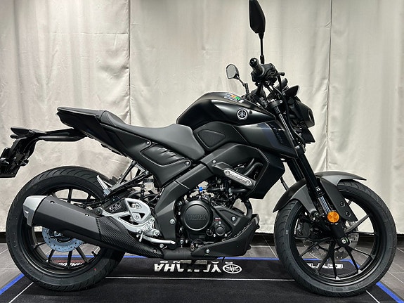 Yamaha MT125/Räntekampanj 3,45%/Tech Black/Omgående leverans! 2 of 5