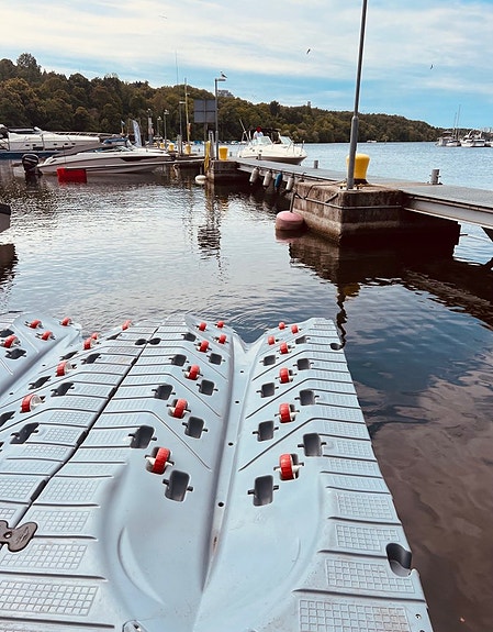 Vattenskoterplatser på anpassade bryggor 2026