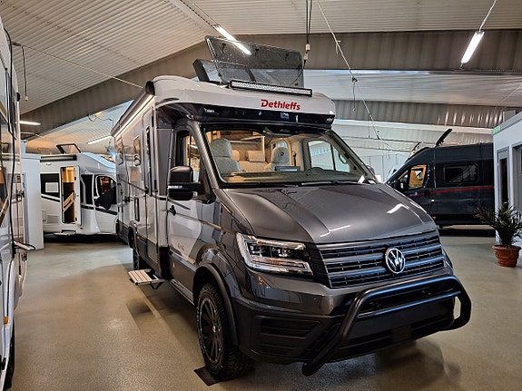 Dethleffs Globebus Performance T 46 4x4 Långbädd, Automat, Solcell, Dragkrok
