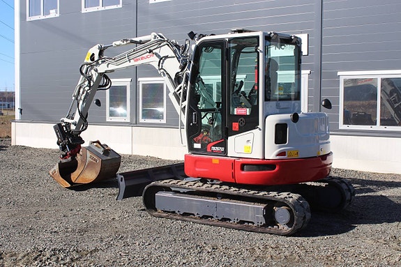 Takeuchi TB257FR, TB 257, TB257, Rototilt med grip,