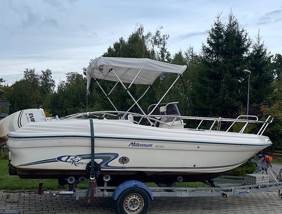 Styrpulpet Ran Craft / Evinrude 150 E-TECH årsm. 2014