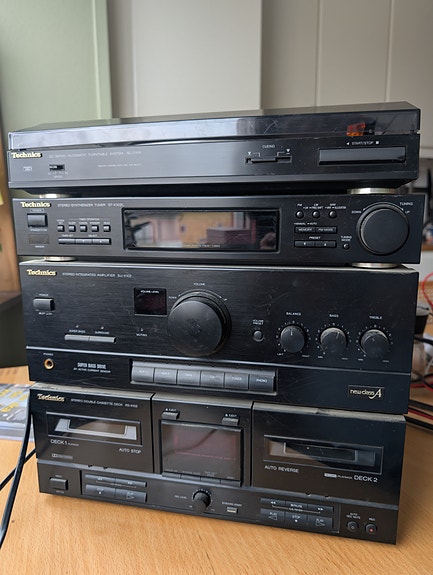 Technics SU-X102 stereo vintage