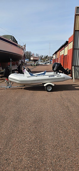 Höstpris! BRIG Falcon 330 Jockey med Mercury 20 HK, reglage, elstart/tilt mm. 4 of 4